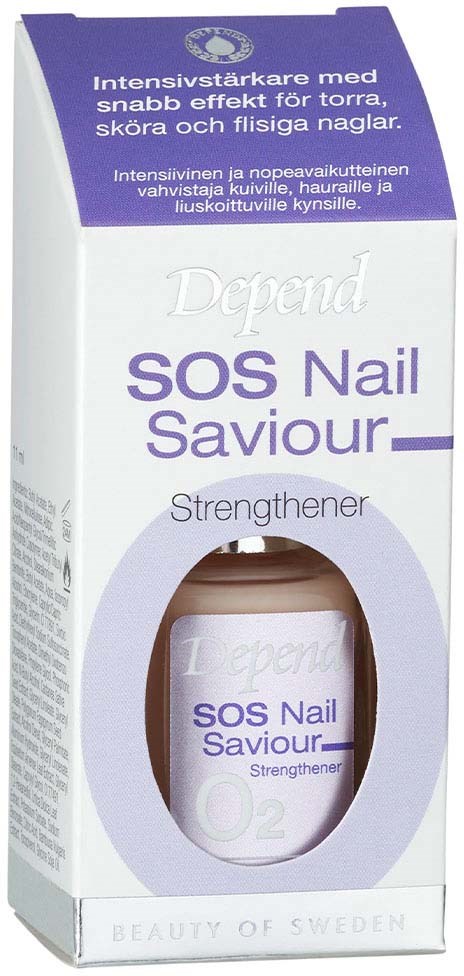 Depend O2 Nail Care SOS Nail Saviour Strengthener 11 ml