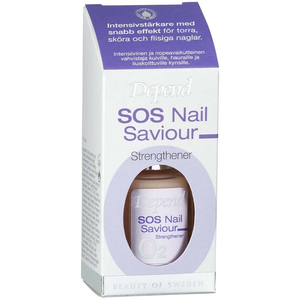 Depend O2 Nail Care SOS Nail Saviour Strengthener 11 ml