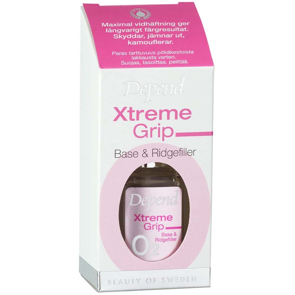 Depend O2 Nail Care Xtreme Grip Base & Ridgefiller 11 ml
