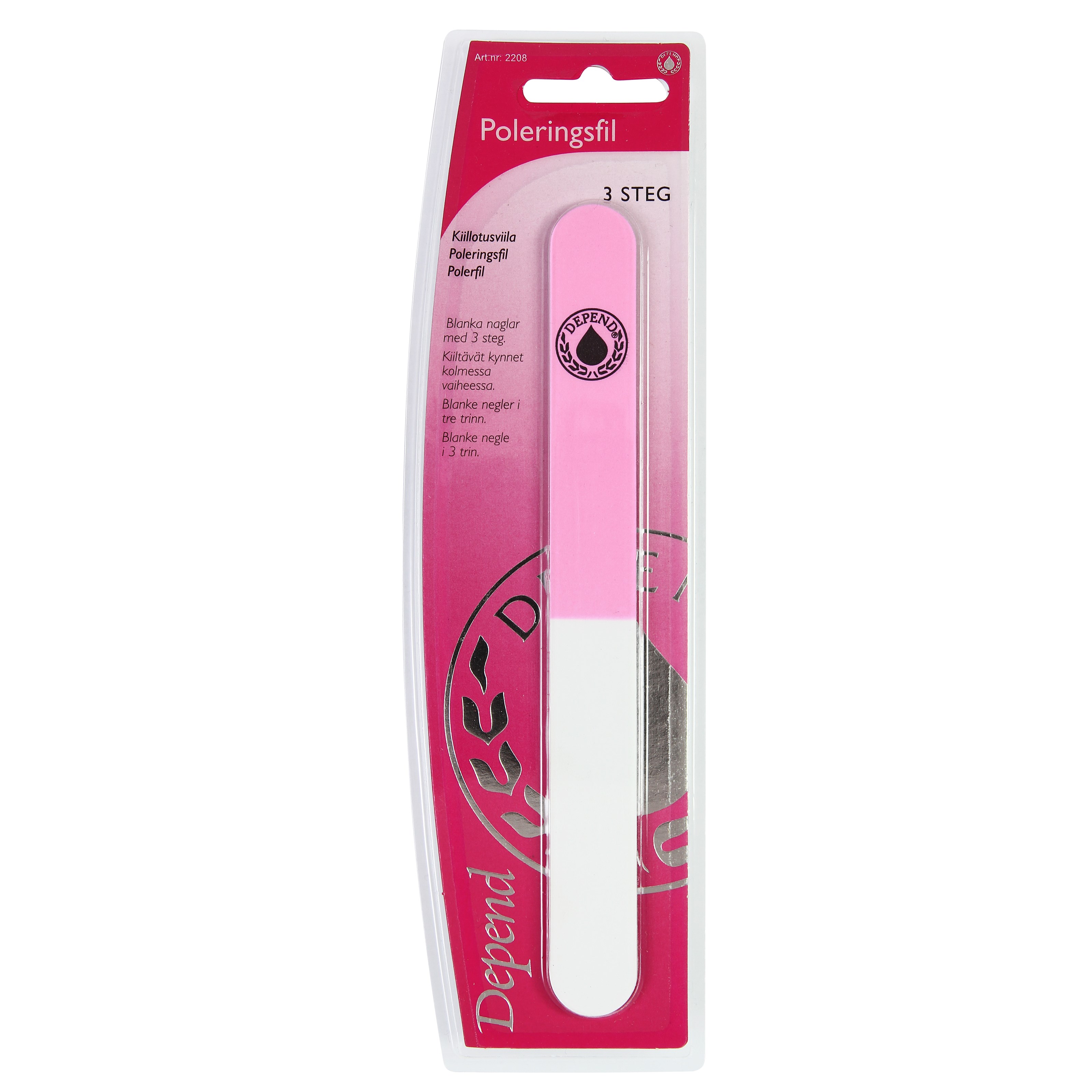 Depend DC Poleringsfil 3 Trin