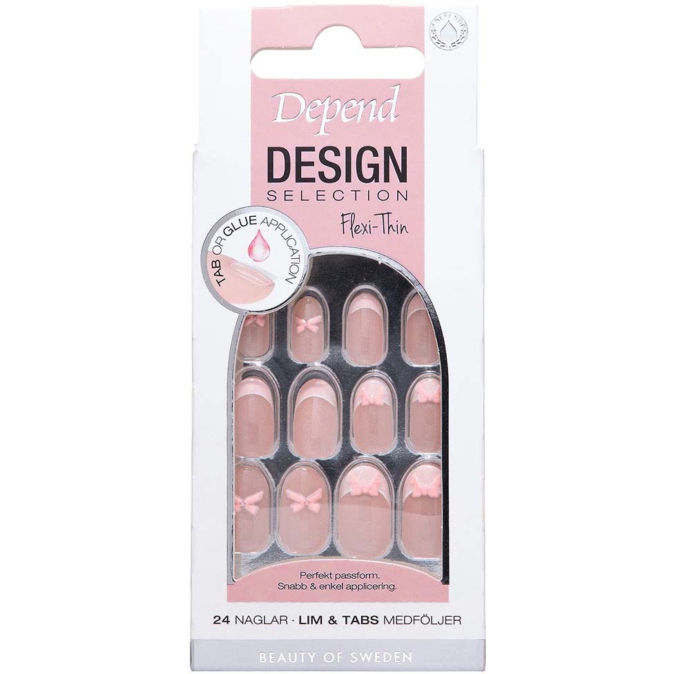 Depend Design Selection Pink Bow Oval nord