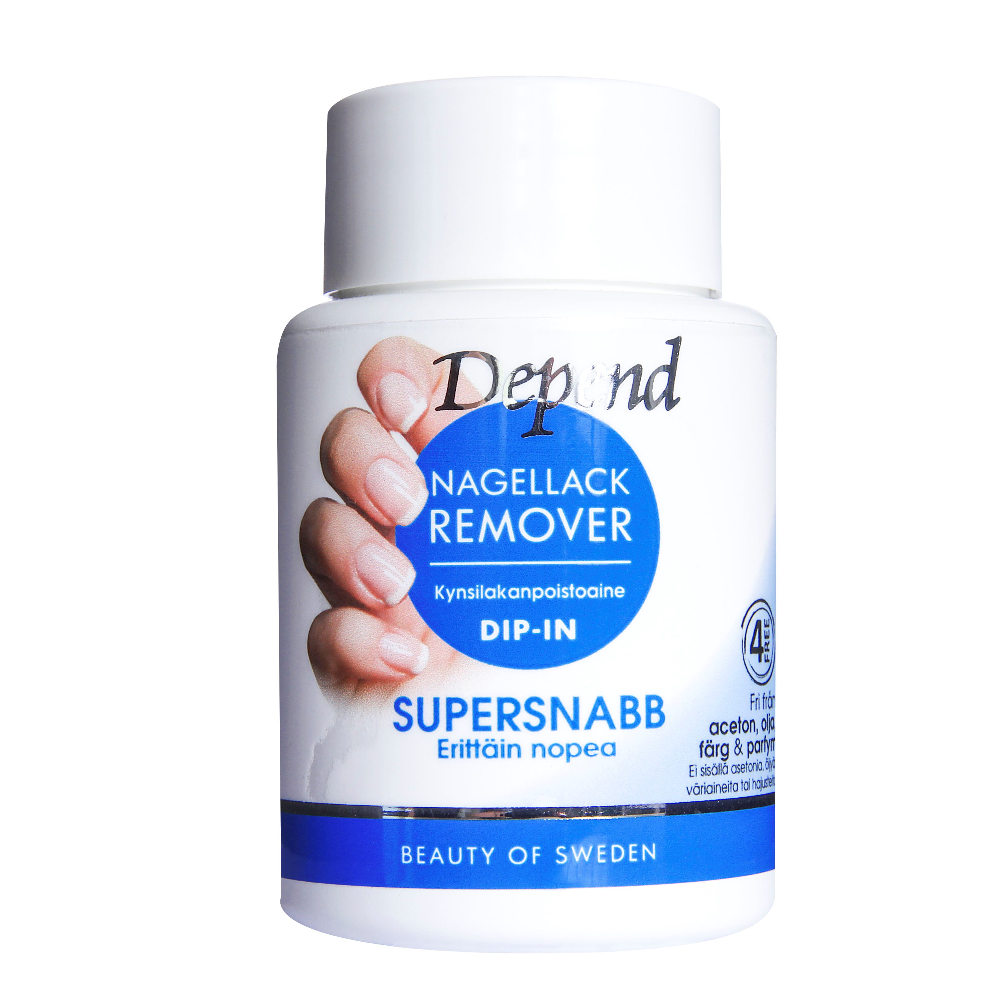 Depend Dip-in Lynhurtig Neglelakfjerner 75 ml billede