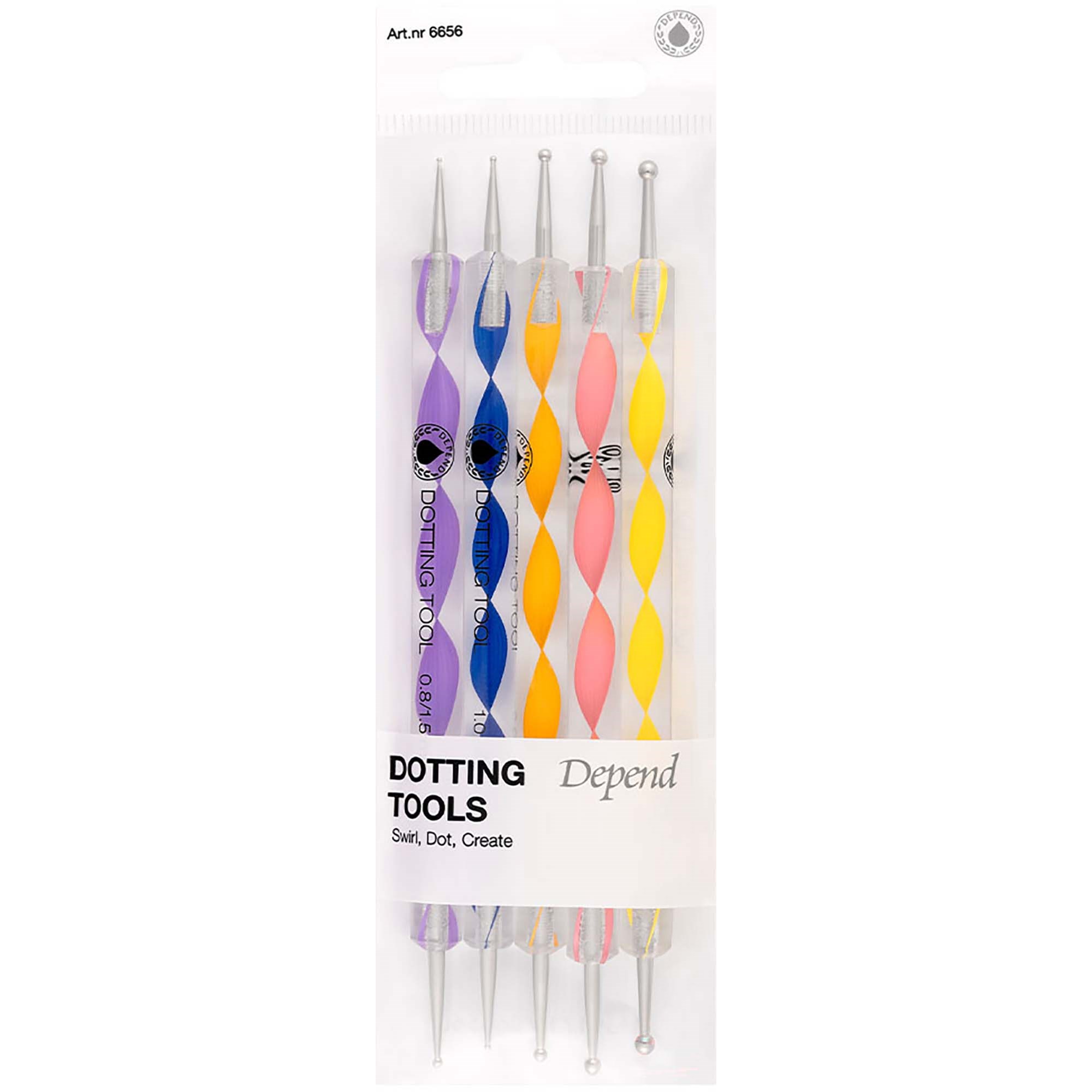 Depend Gel iQ Effects Dotting Tools 5-pack