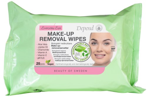 Depend Depend Everyday Eye Makeup Remover Wipes