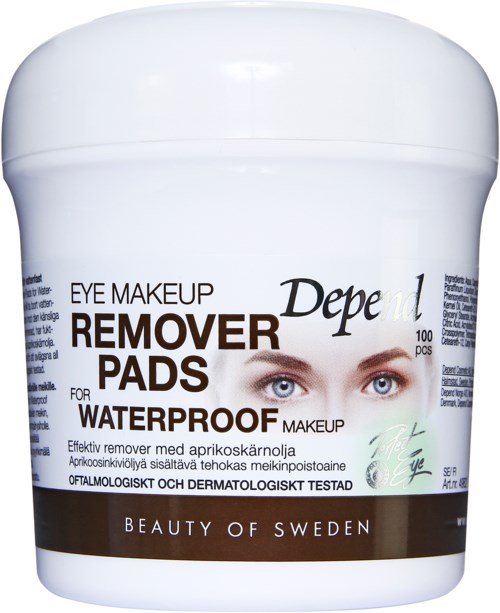 Depend Perfect Eye Eye Makeup Remover Pads Waterproof