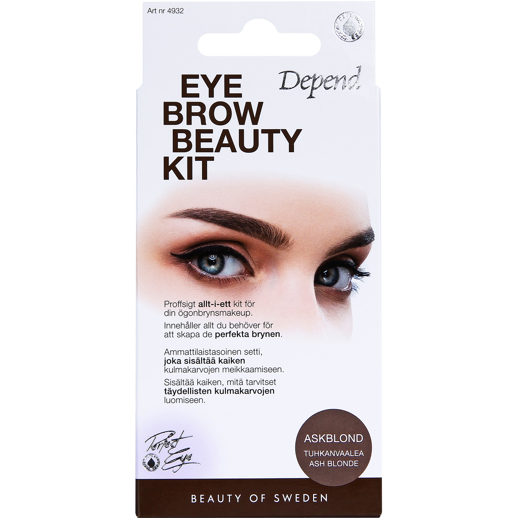 Depend Perfect Eye Eyebrow Beauty Kit Ash Blonde