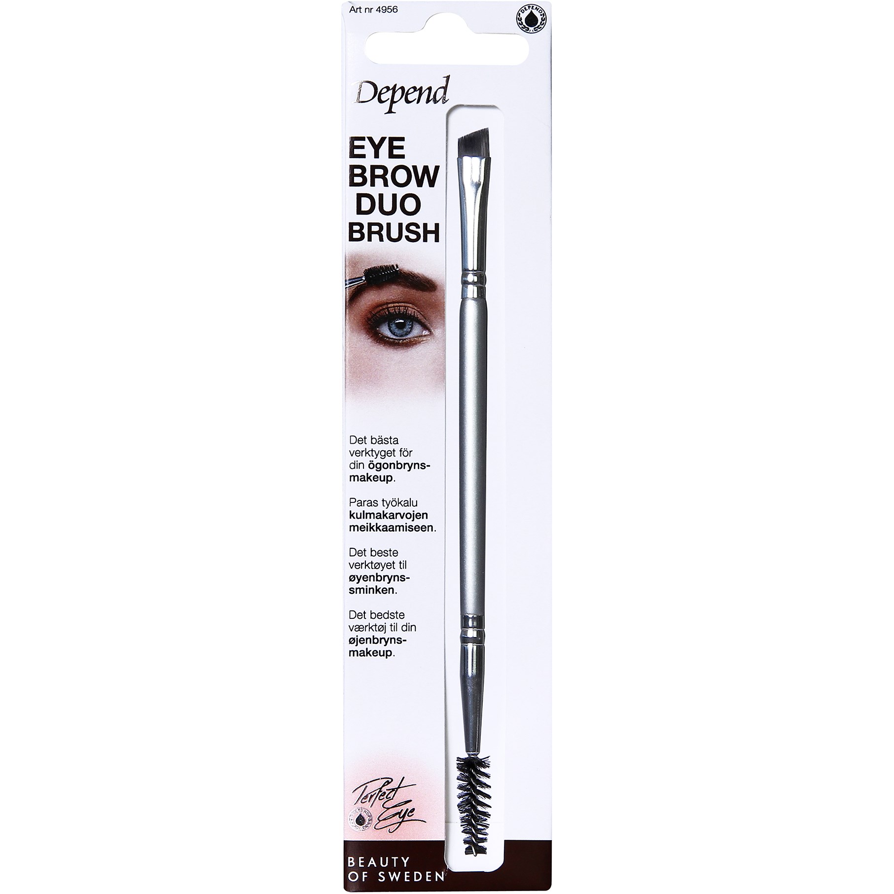 Läs mer om Depend Perfect Eye Eyebrow Duo Brush