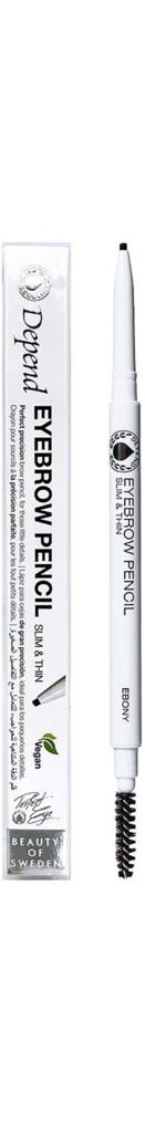Depend Perfect Eye Eyebrow Pencil Slim & Thin Ebony