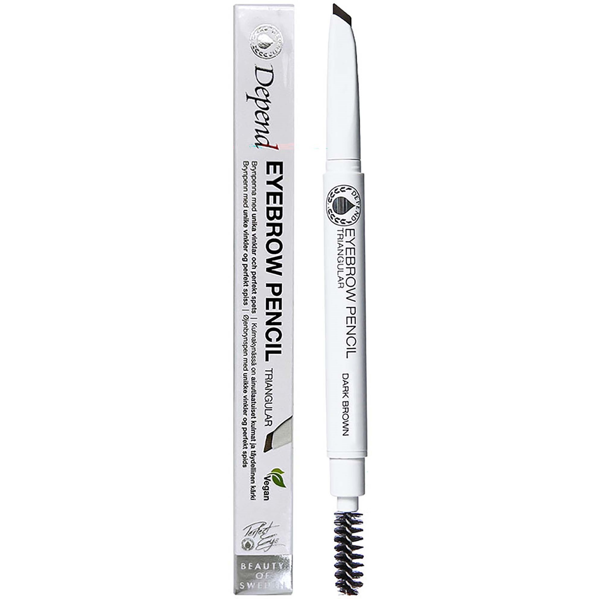 Depend Perfect Eye Eyebrow Pencil Triangular Dark Brown