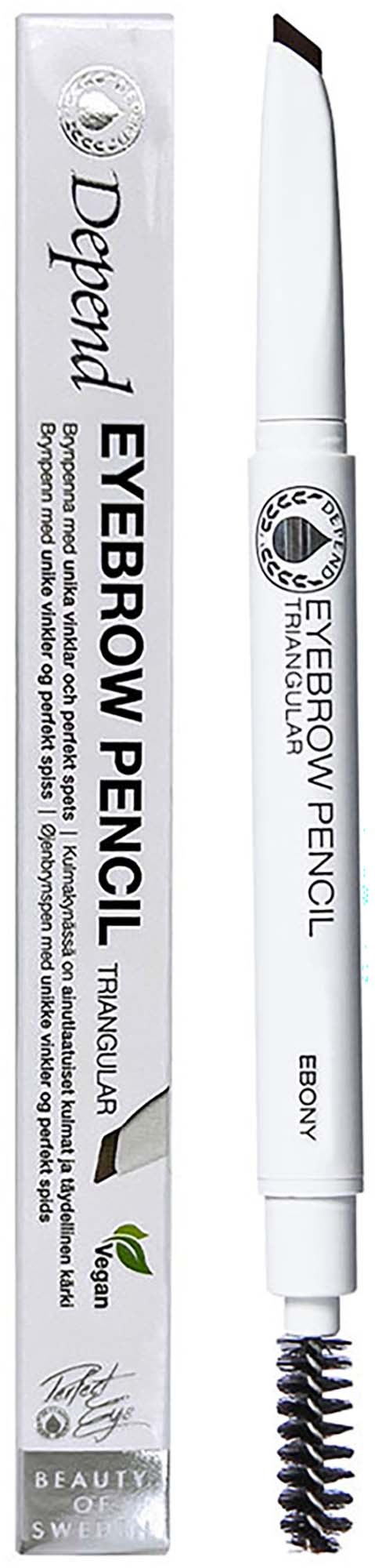 Depend Depend Perfect Eye Eyebrow Pencil Triagular Ebony