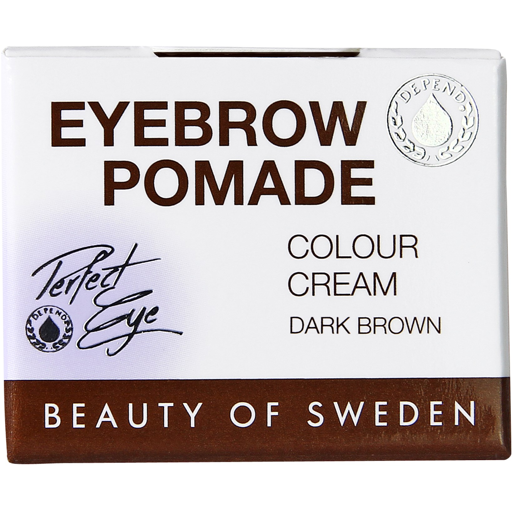 Depend Perfect Eye Eyebrow Pomade Colour Cream Dark Brown