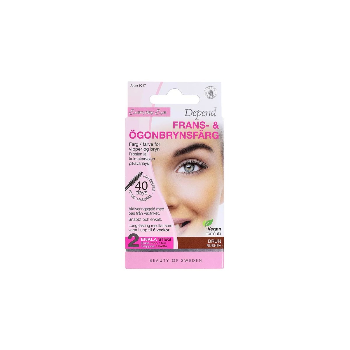Depend Everyday Eye Lash & Brow Tint Brown