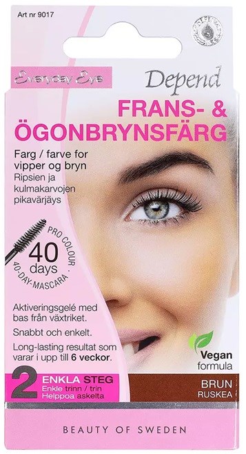 Depend Depend Everyday Eye Lash & Brow Tint Brown