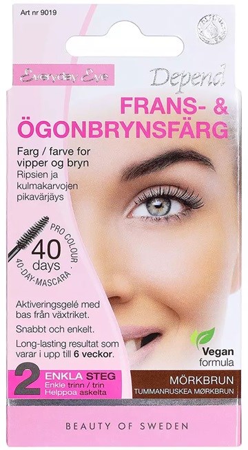 Depend Depend Everyday Eye Lash & Brow Tint Dark Brown