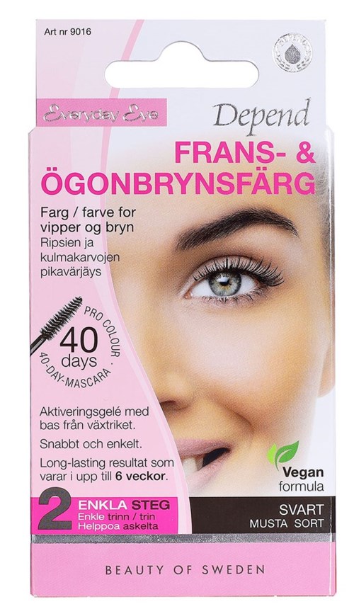 Depend Depend Everyday Eye Lash & Brow Tint Black