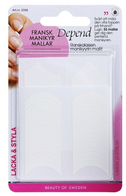 Depend Fransk Manikyr Mallar