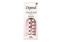 Depend French Look 1 Oval Lyserød