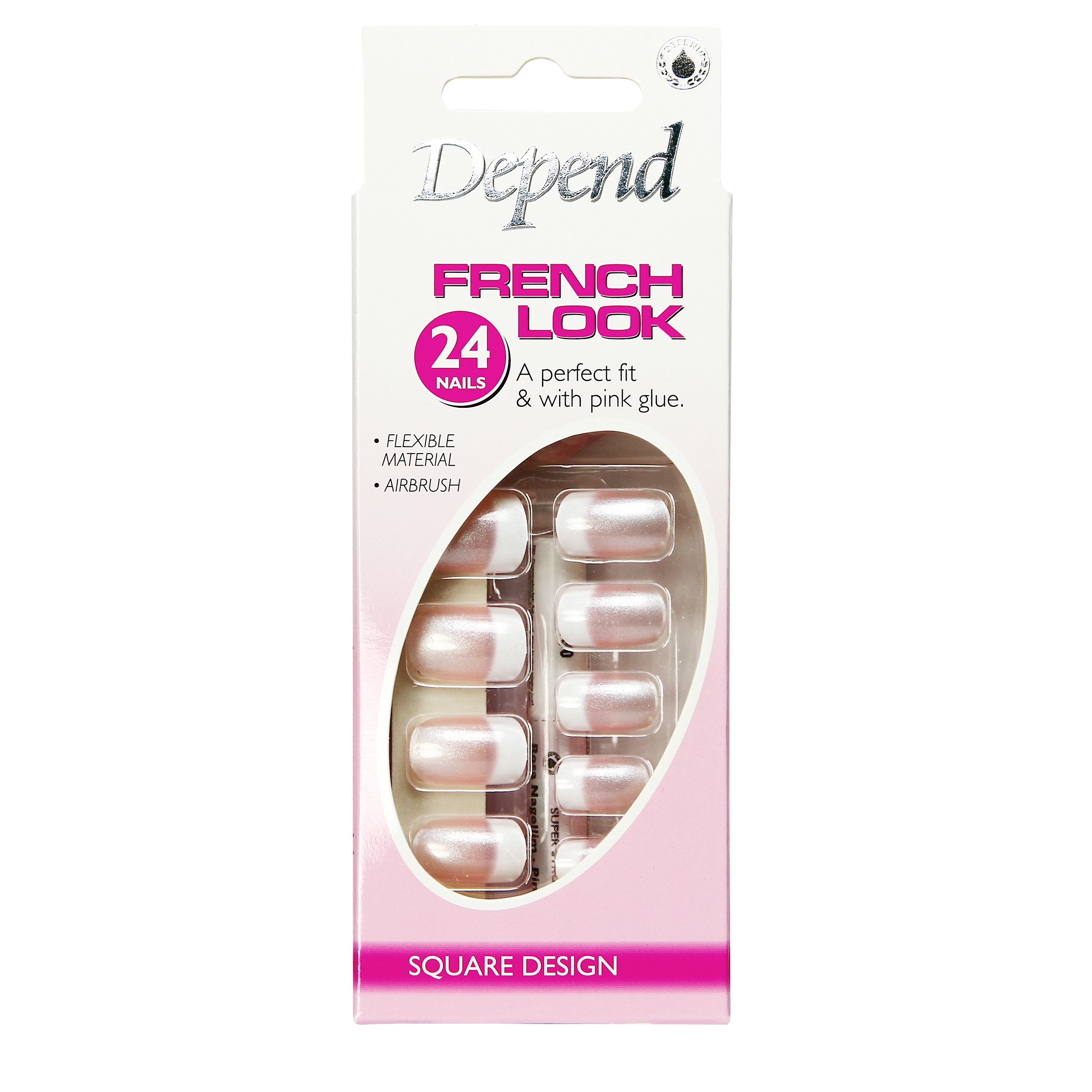 Depend French Look Square Design Rosa 11