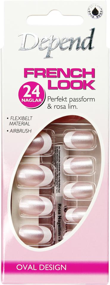Depend French Look 3 Oval Rosa