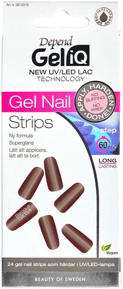 Depend Gel iQ Gel Nail Strips Baroque Cat Eye