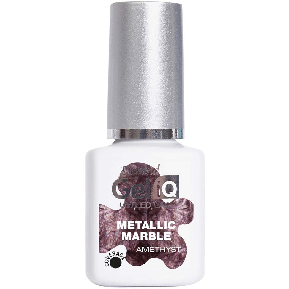 Depend Gel iQ Effects Metallic Marble Amethyst