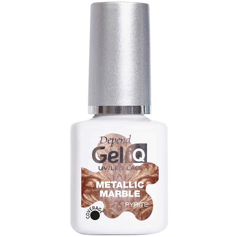 Depend Gel iQ Effects Metallic Marble Pyrite