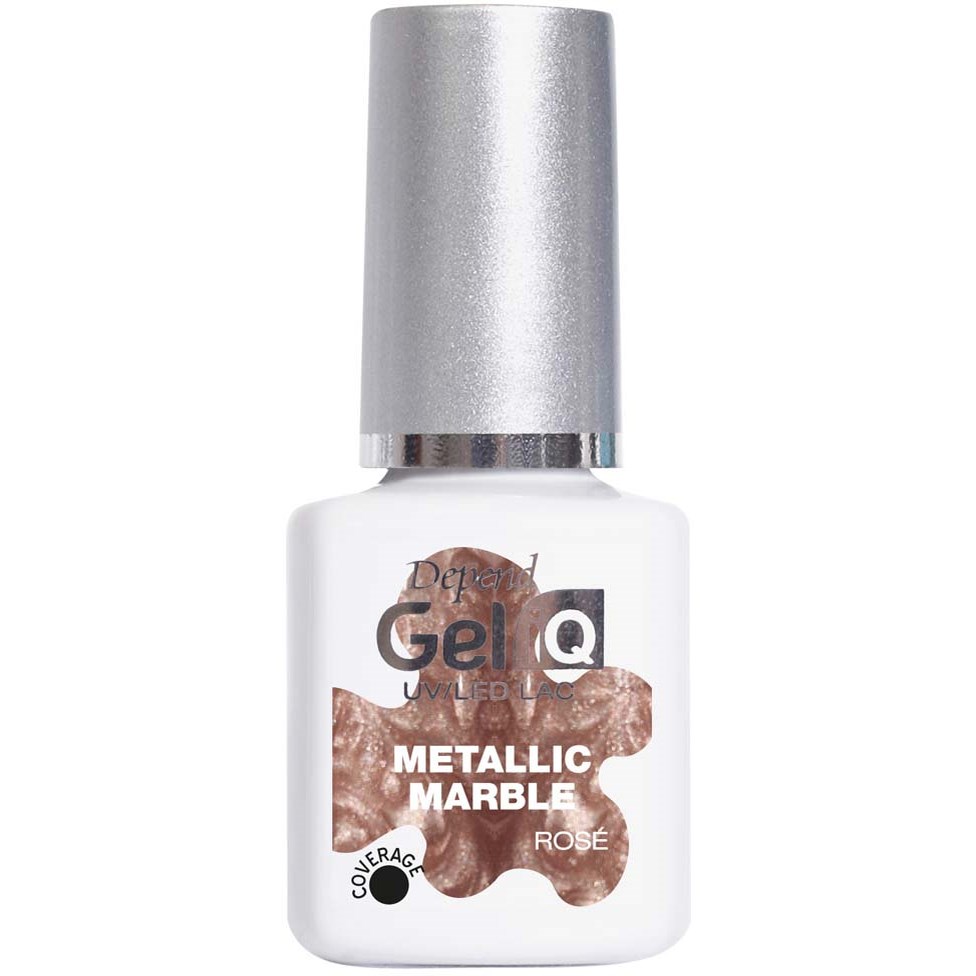 Depend Gel iQ Effects Metallic Marble Rosé