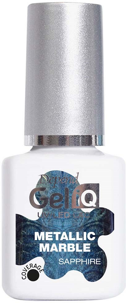 Depend Gel iQ Effects Metallic Marble Sapphire