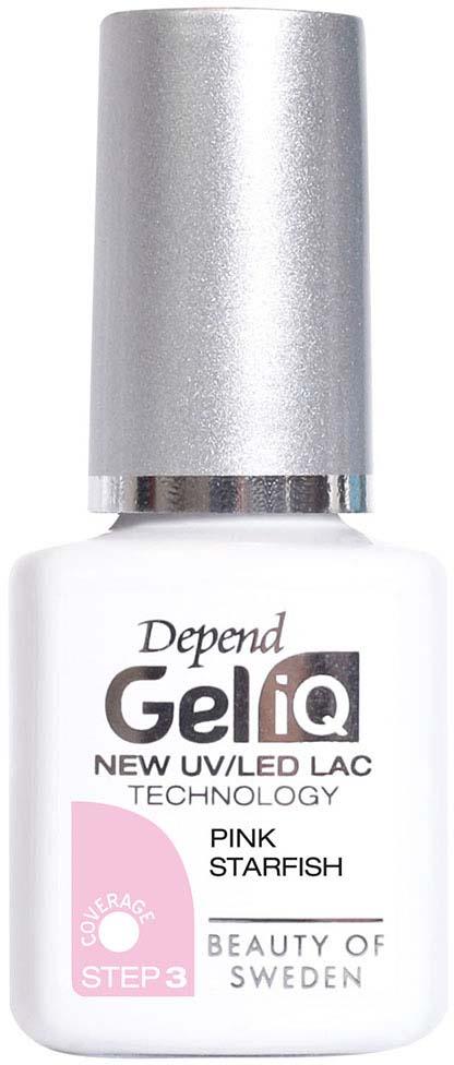 Depend Gel iQ Shades of Water Gel Nail Polish Pink Starfish
