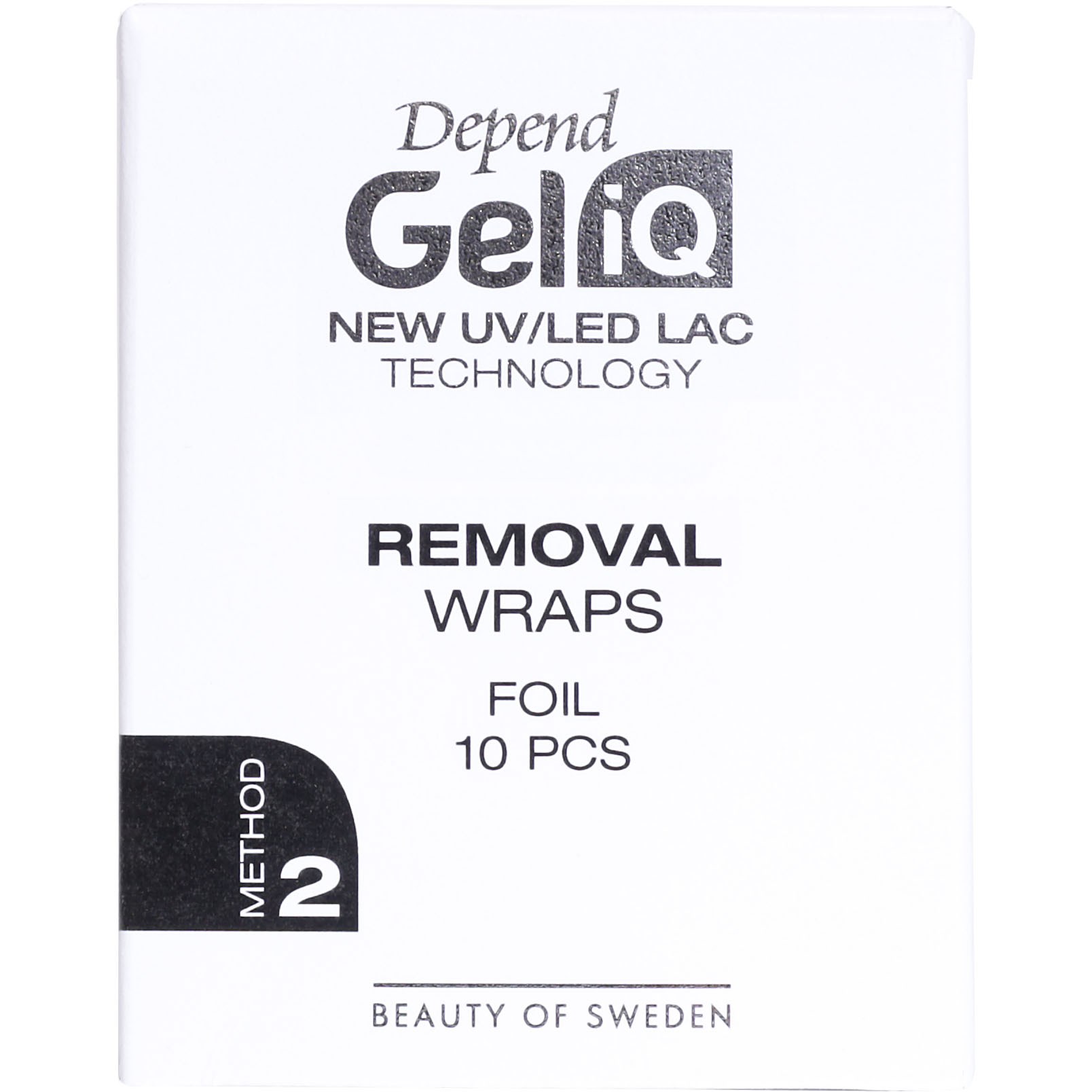 Läs mer om Depend Gel iQ Removal Wraps Foil 10 pcs