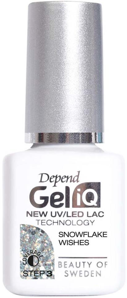 Depend Gel iQ Winter Collection Snowflake Wishes