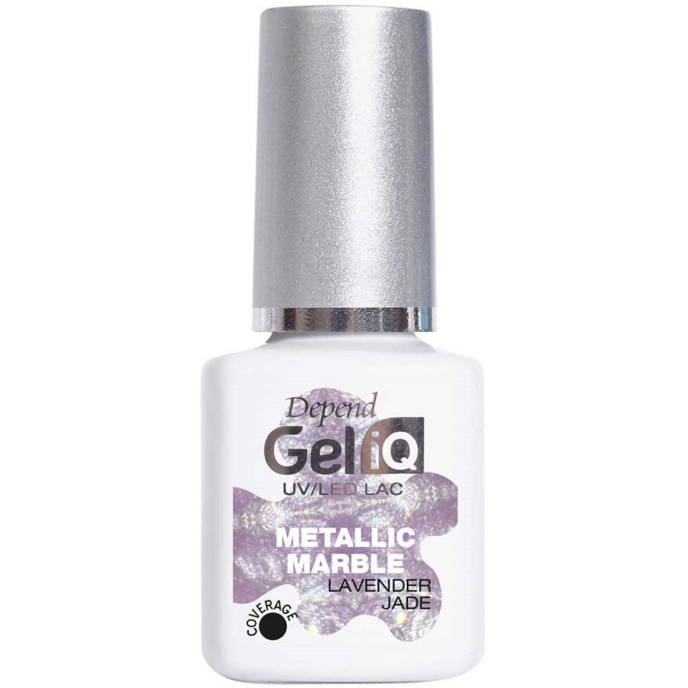 Depend Gel iQ Effects Metallic Marble Lavender Jade