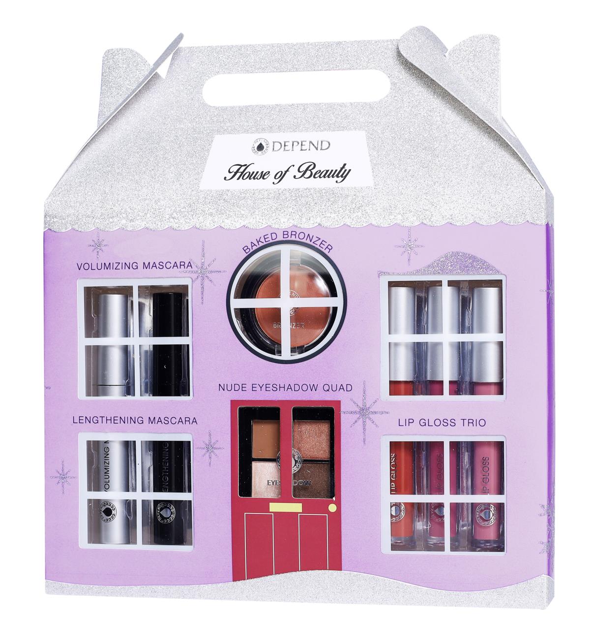 Depend House of Beauty Makeup Gift Set