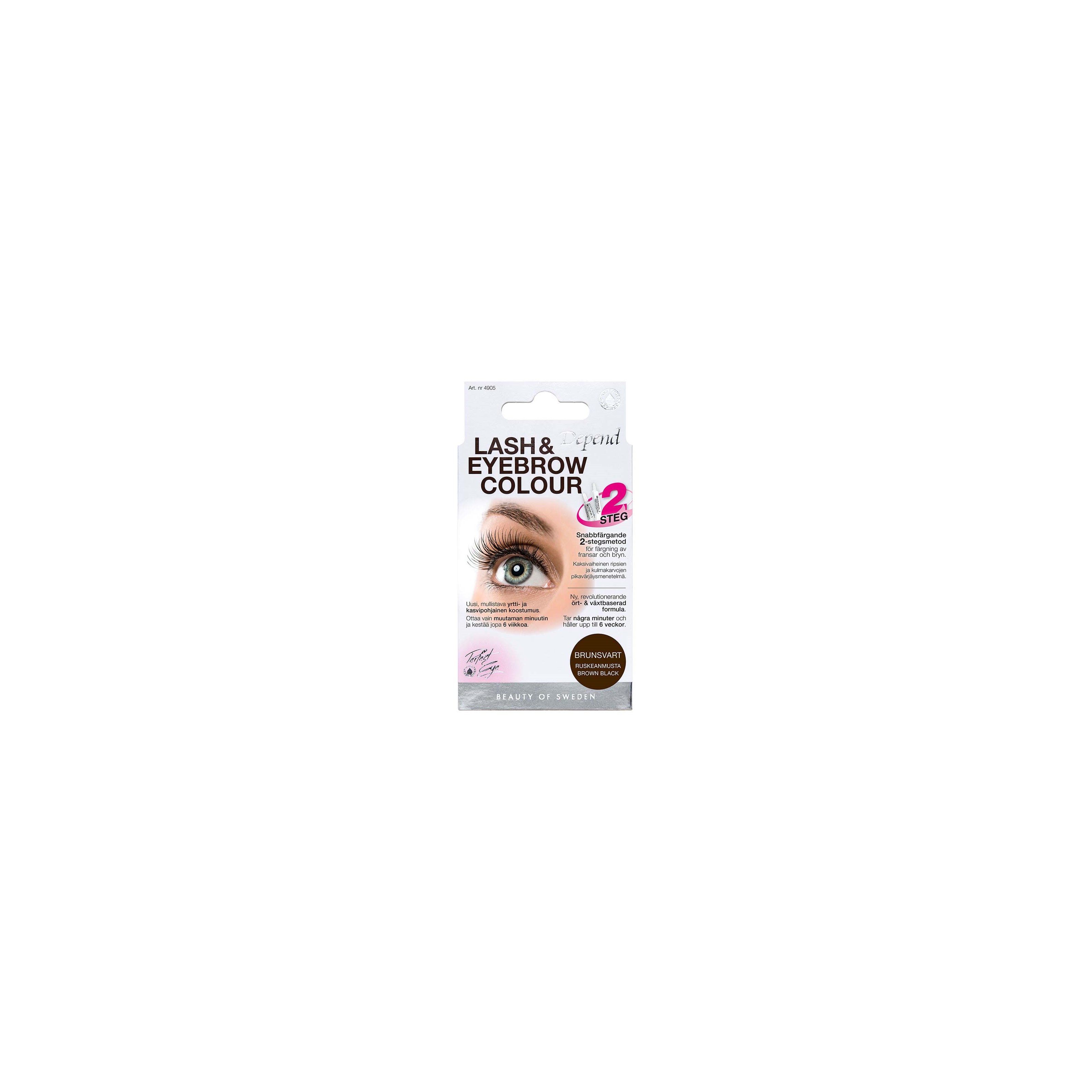 Läs mer om Depend Perfect Eye Lash and Eyebrow Colour Brown Black
