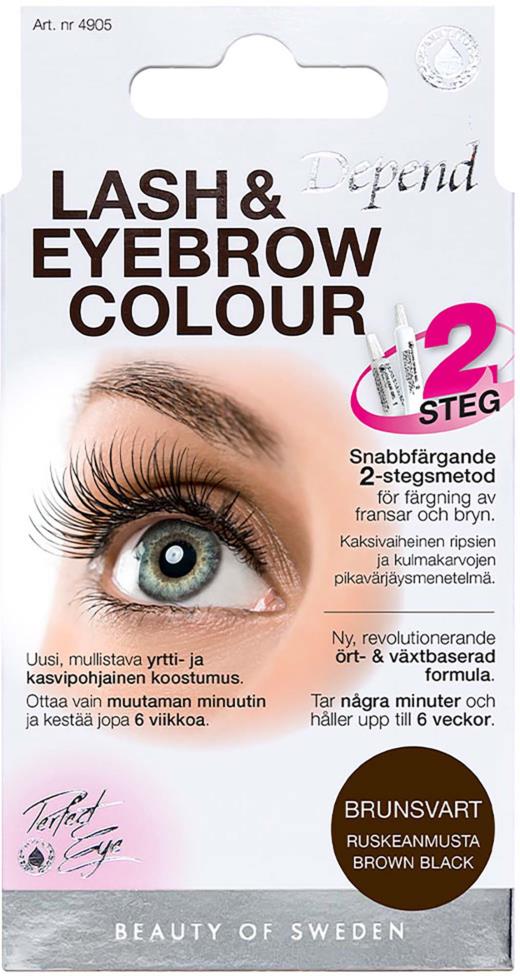 Depend Perfect Eye Lash and Eyebrow Colour Brown