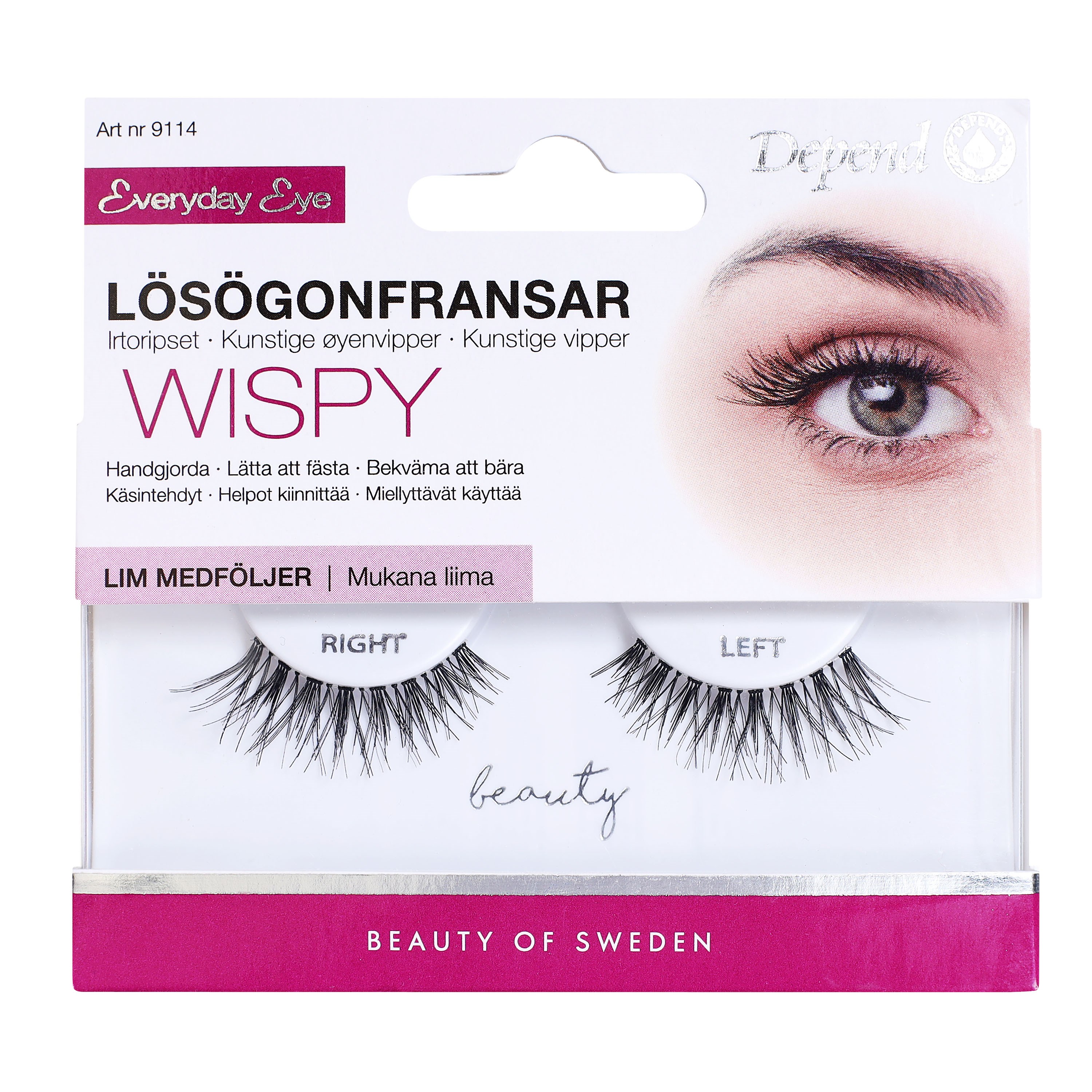 Løsvipper Wispy Beauty