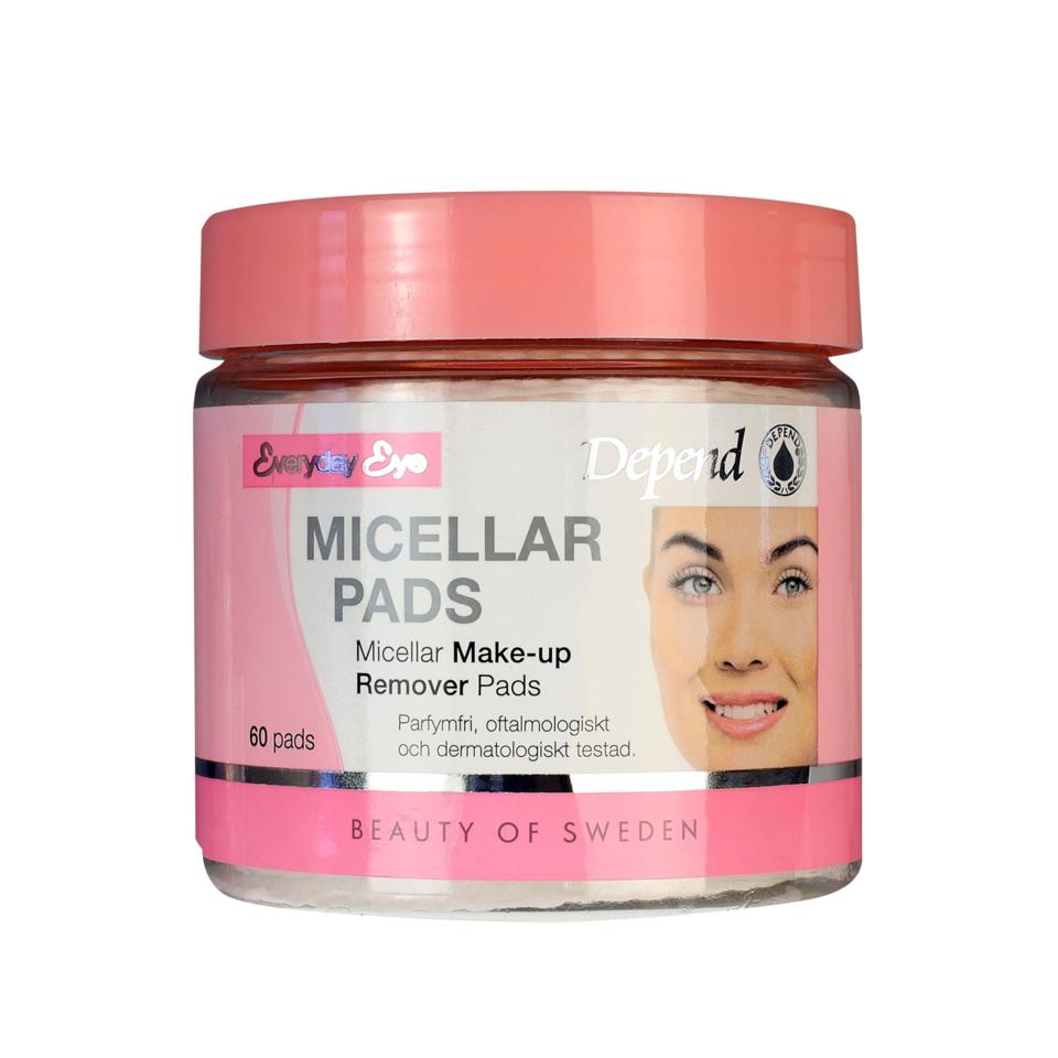 Depend Micellar Make-up Rem.pads
