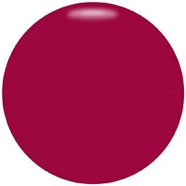 En rund, mörkröd cirkel utan ytterligare detaljer eller objekt inuti.