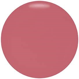 Een ronde roze cirkel met een iets lichtere tint in het midden.