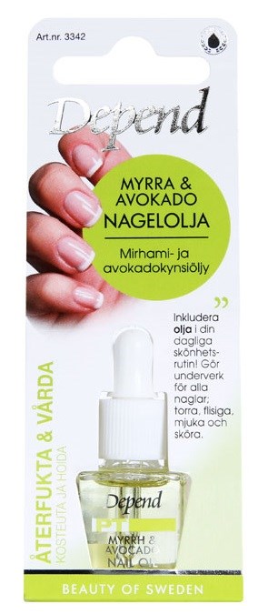 Depend Myrra & Avokado Nagelolja  8ml