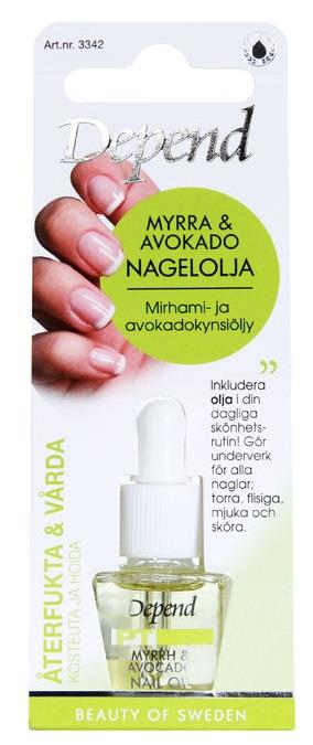 Depend Myrra & Avokado Nagelolja 8ml