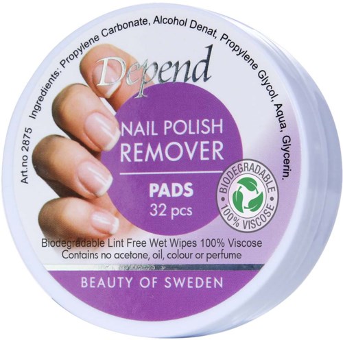 Depend Depend Nagellackremover Pads 32st