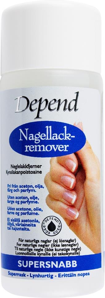 Depend Nagellak Remover Supersnabb 30 ml