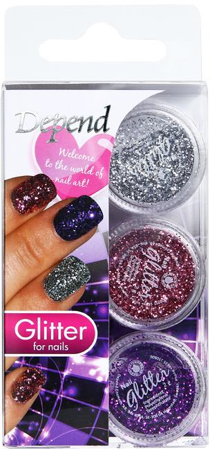 Depend Nail Art Glitter Dekoration 41