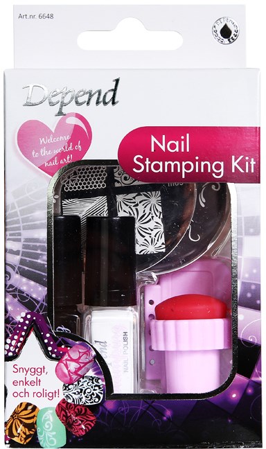 Depend Nail Art Nail Stamping Kit