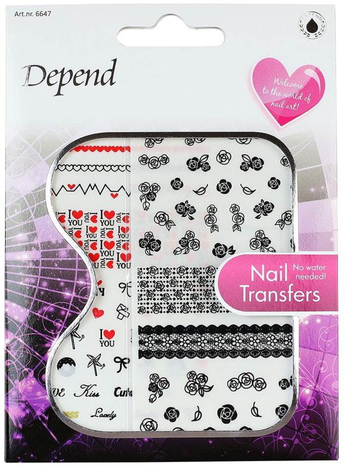 Depend Nail Art Nail Transfers