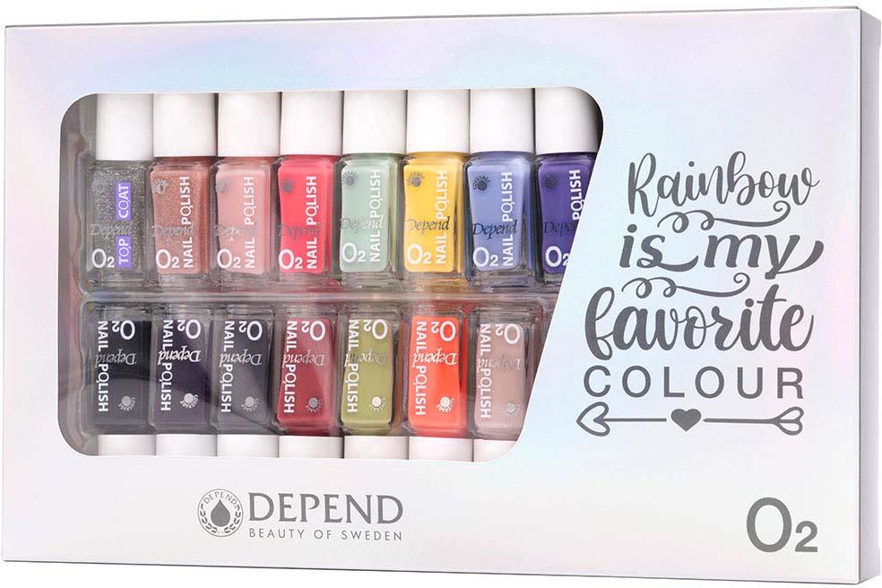 Depend O2 Christmas Nail Polish 15-pack | lyko.com