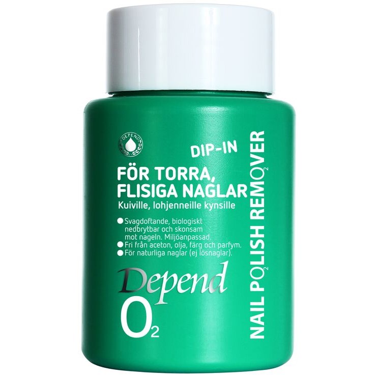 Depend O2 Neglelakfjerner Til Tørre & Flossede Negle 5 ml