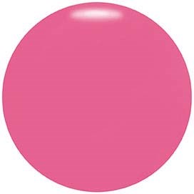 En solid rosa cirkel utan några andra detaljer eller mönster.