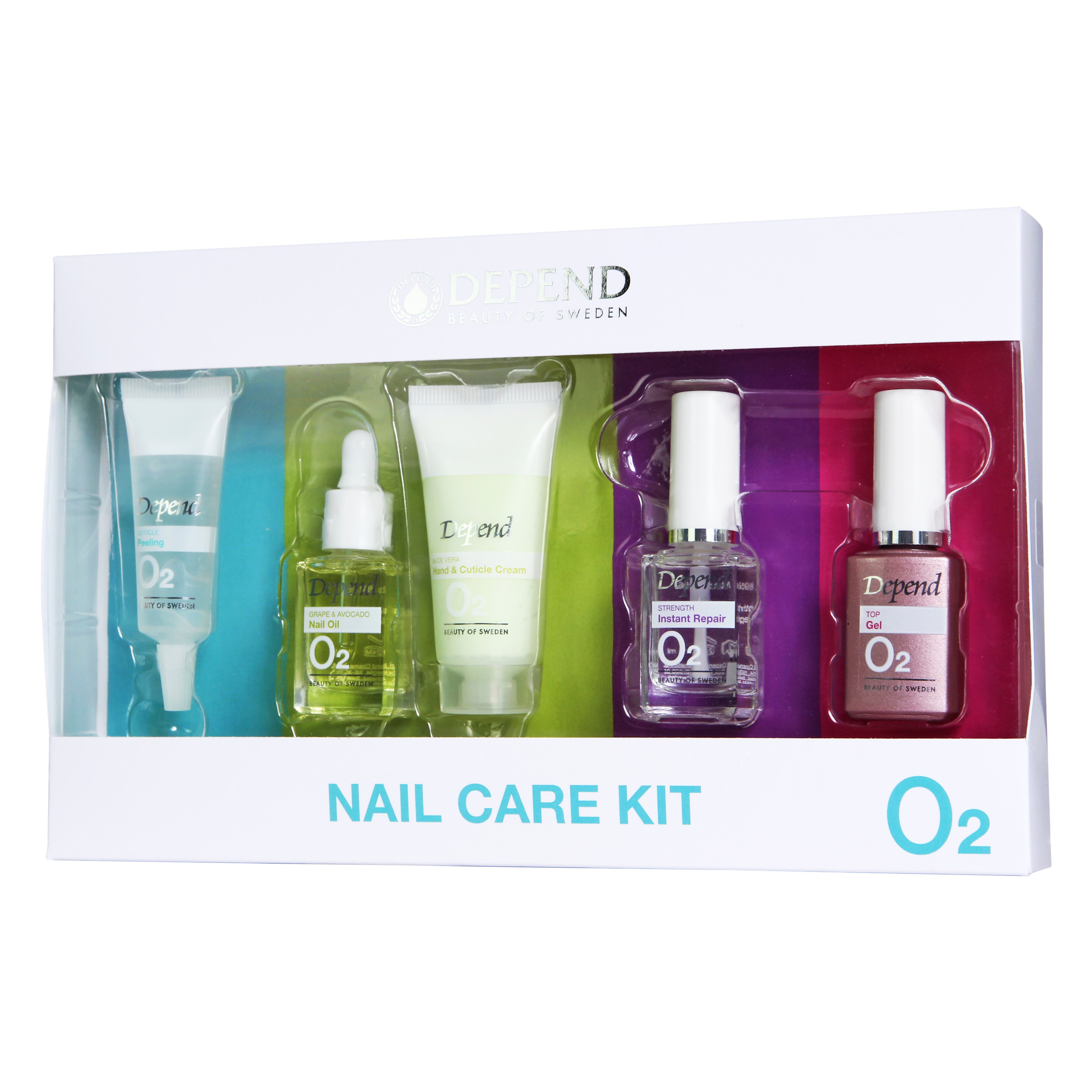 Läs mer om Depend O2 Nail Care Kit